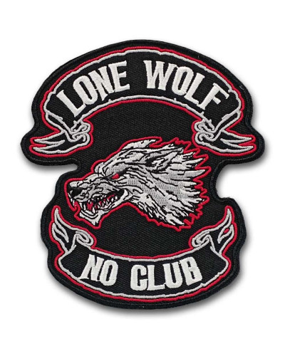 Motoros folt Lone Wolf Old 11 cm x 10 cm