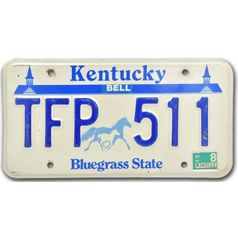 Americká SPZ Kentucky Horse Bluegrass State