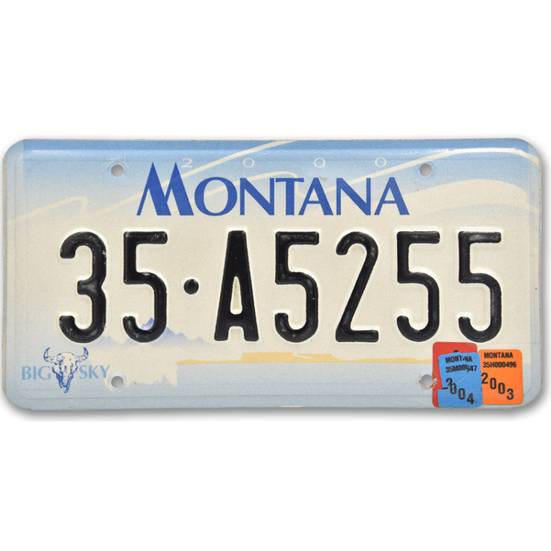 Americká SPZ Montana Big Sky Blue