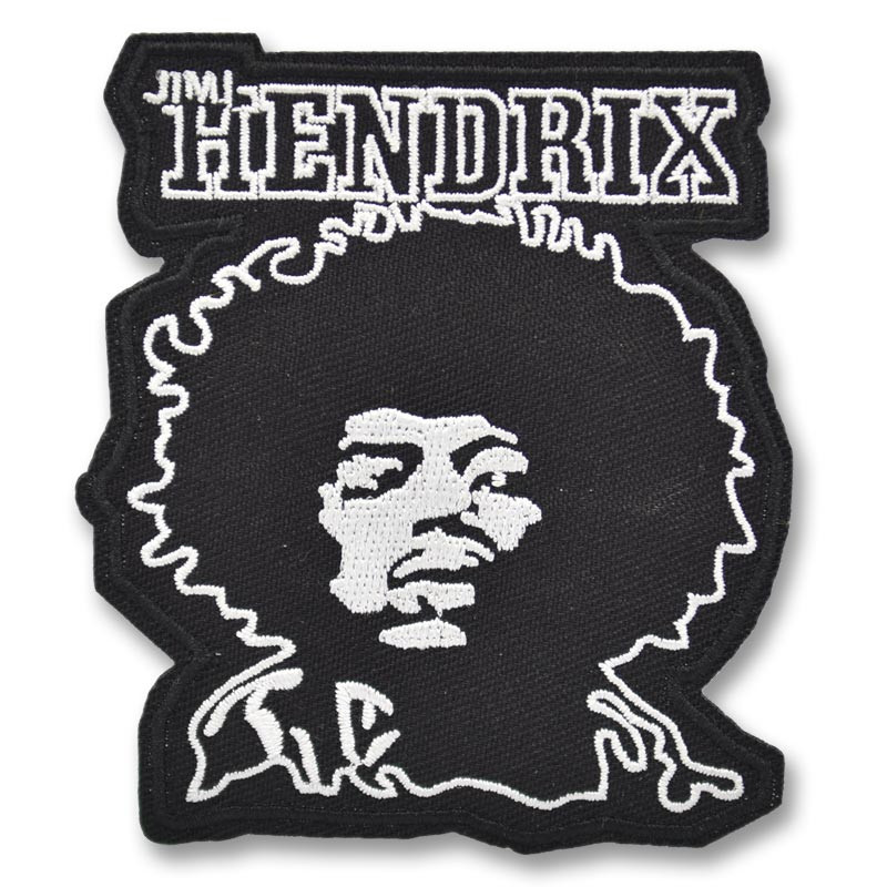 Folt Jimi Hendrix 9 cm x 8 cm