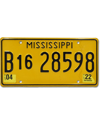 Amerikai rendszám Mississippi Heavy Truck B16-28598