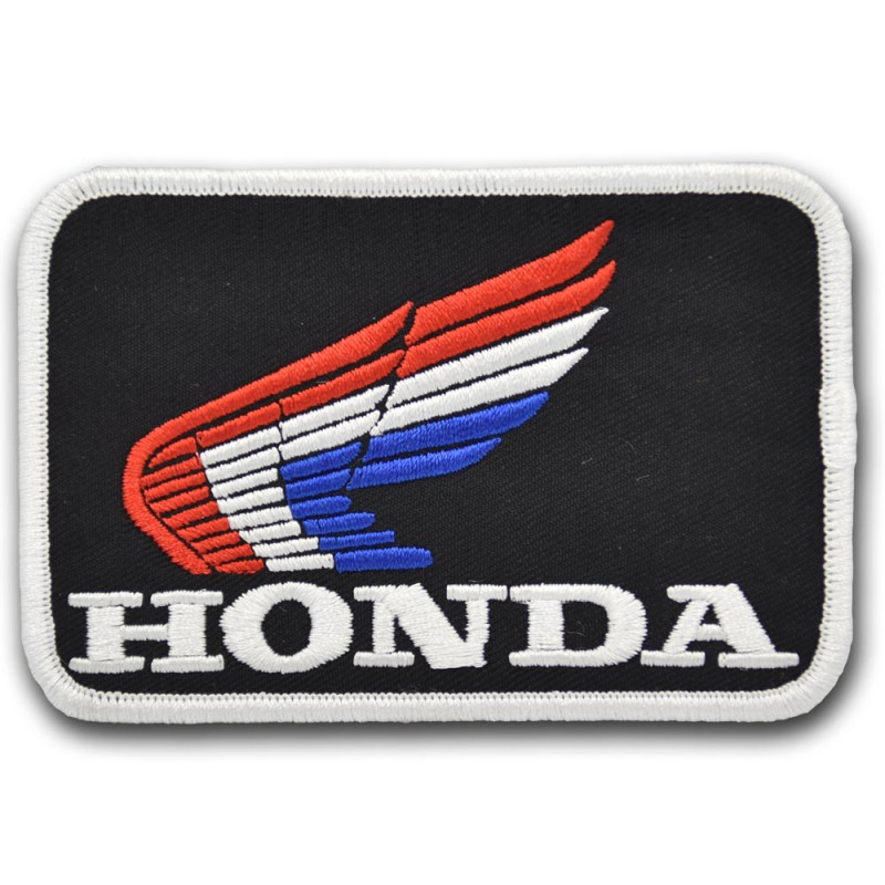 Motoros folt Honda Tricolor Wing 9 cm x 6 cm