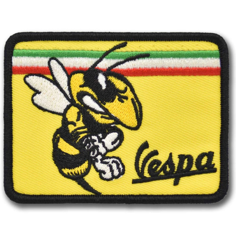 Moto nášivka Vespa Wasp 8 cm x 6 cm