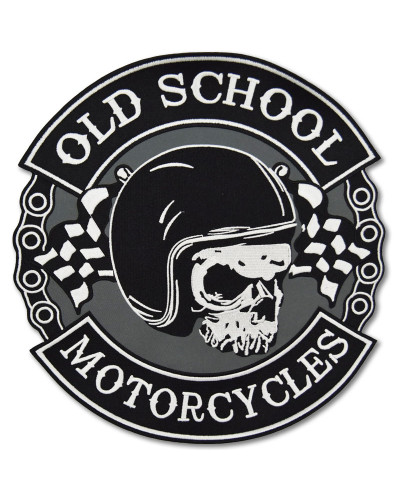 Motoros folt  Old School Motorcycles XXL hátul 27 cm