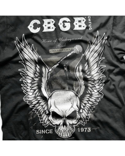 Férfi póló CBGB Amplifier since 1973 det.