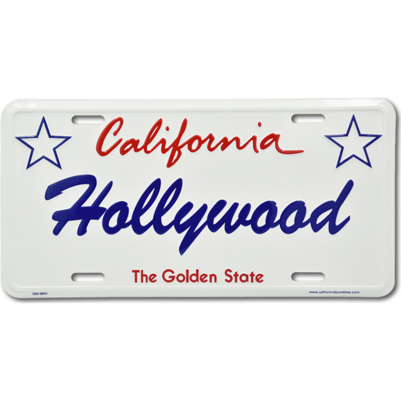 Americká SPZ Hollywood California