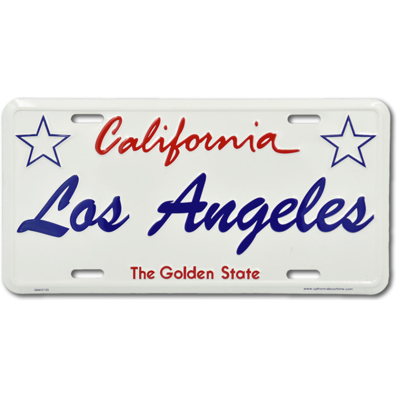 Americká SPZ Los Angeles California