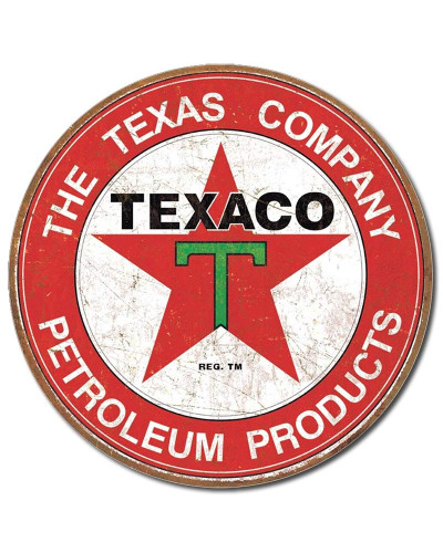 Fém tábla Texaco - The Texas Company 30 cm