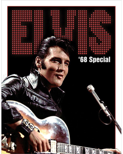 Fém tábla Elvis - 1968 Special 32 cm x 40 cm