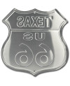 Fém tábla Route 66 Texas Shield 30 cm x 30 cm