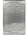 Plechová cedule Golfers Only Reserved Parking 45 cm x 30 cm b