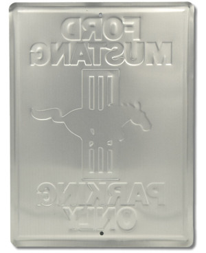 Plechová cedule Ford Mustang Parking 30 cm x 40 cm b