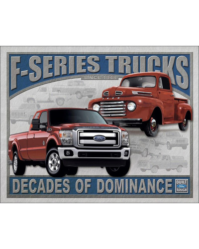 Fém tábla Ford F-Series Trucks 32 cm x 40 cm