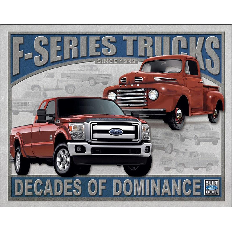 Plechová cedule FORD F-Series Trucks 32 cm x 40 cm