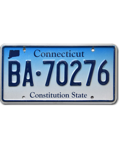 Amerikai rendszám Connecticut Constitution State BA-70276