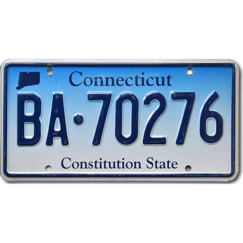 Amerikai rendszám Connecticut Constitution State BA-70276