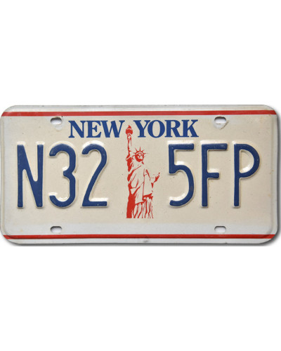 Amerikai rendszám New York Liberty N32-5FP
