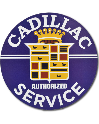 Fém tábla Cadillac service 30 cm