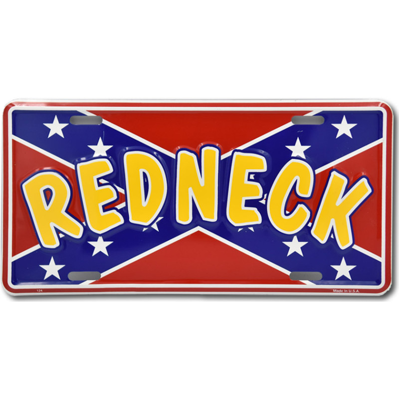 Amerikai rendszám Redneck