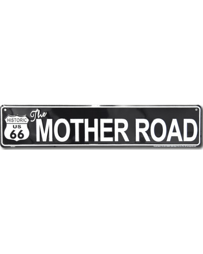 Fém tábla The Mother Road 60 cm x 13 cm