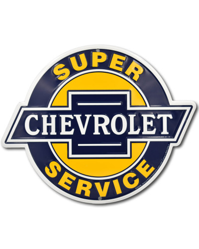 Fém tábla Chevrolet 2 Super Service 30 cm