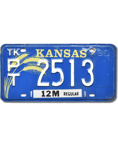 Amerikai rendszám Kansas Blue wheat PT 2513