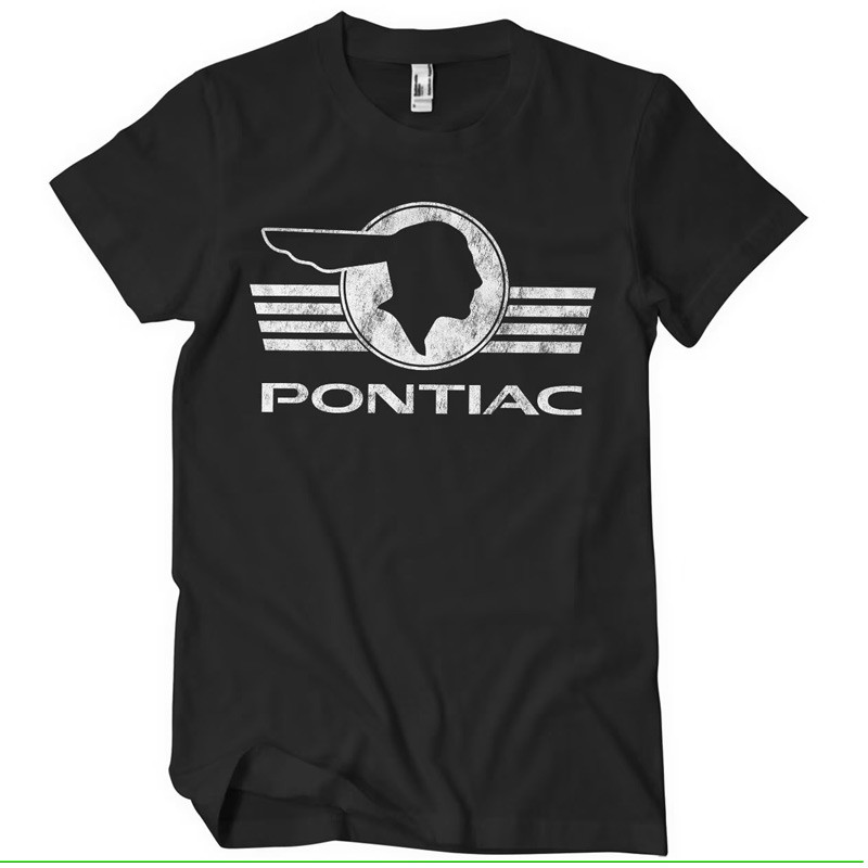 Férfi póló Pontiac Retro logo