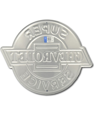 Fém tábla Chevrolet 2 Super Service 30 cm