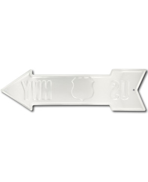 Fém tábla US 66 Highway arrow 15 cm x 50 cm