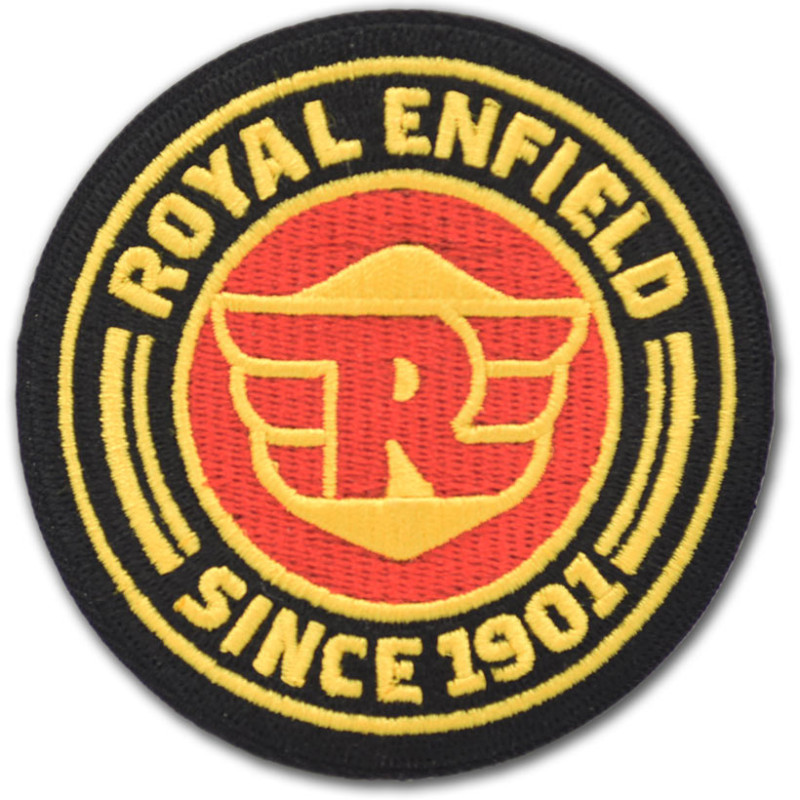 Motoros folt Royal Enfield since 1901 round 8 cm