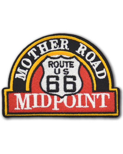 Motoros folt Route 66 Midpoint 8 cm x 6 cm