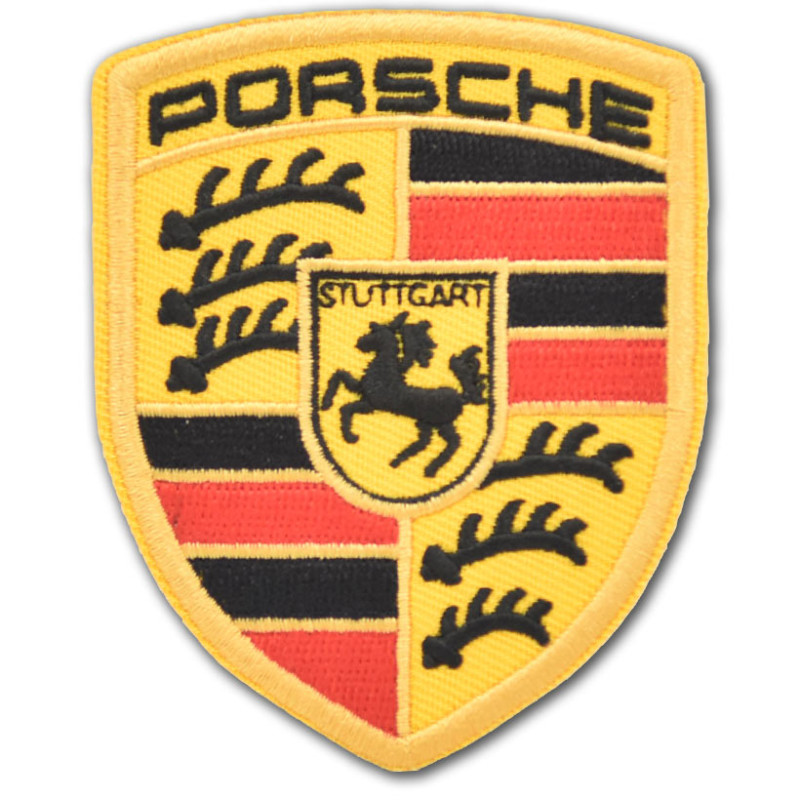 Motoros folt Porsche logo 8 cm x 6 cm