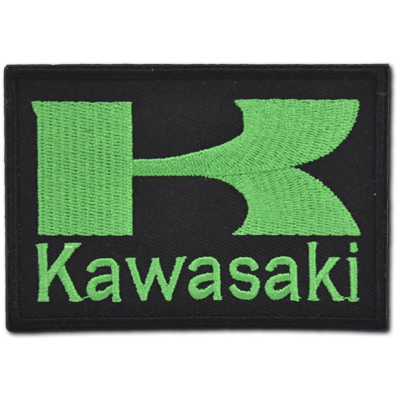 Motoros folt Kawasaki Green 9 cm x 6 cm