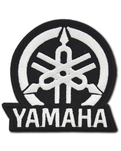 Motoros folt Yamaha logo white 7 cm x 7 cm