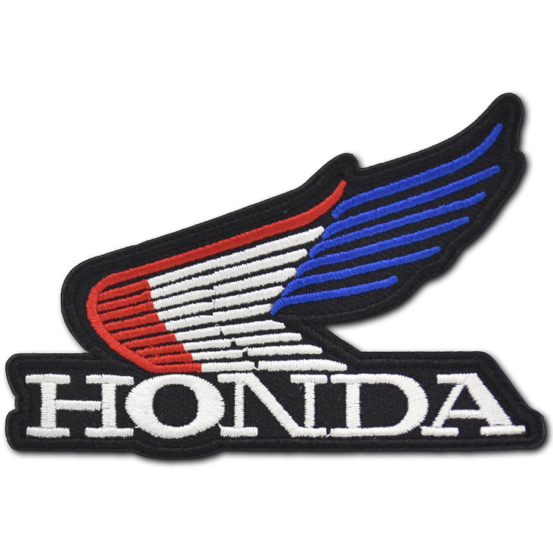 Motoros folt Honda Wing Tricolor 9 cm x 6 cm