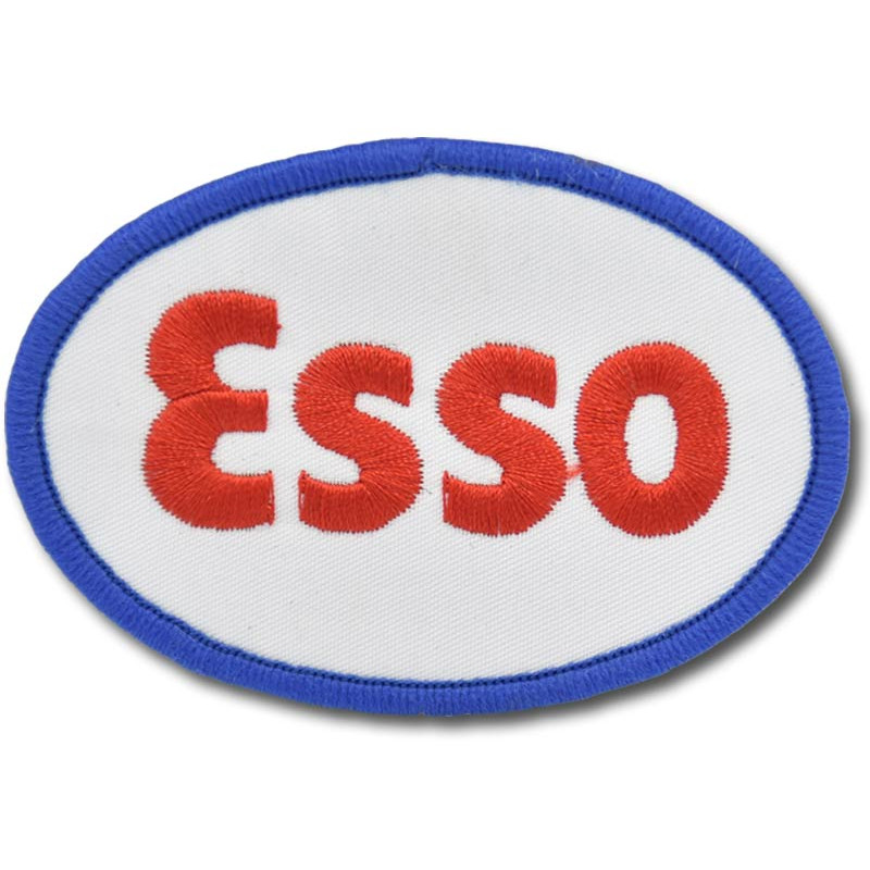 Motoros folt Esso logo 8 cm x 5 cm