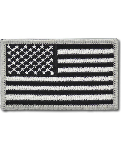 Motoros folt US flag BW 8 cm x 5 cm