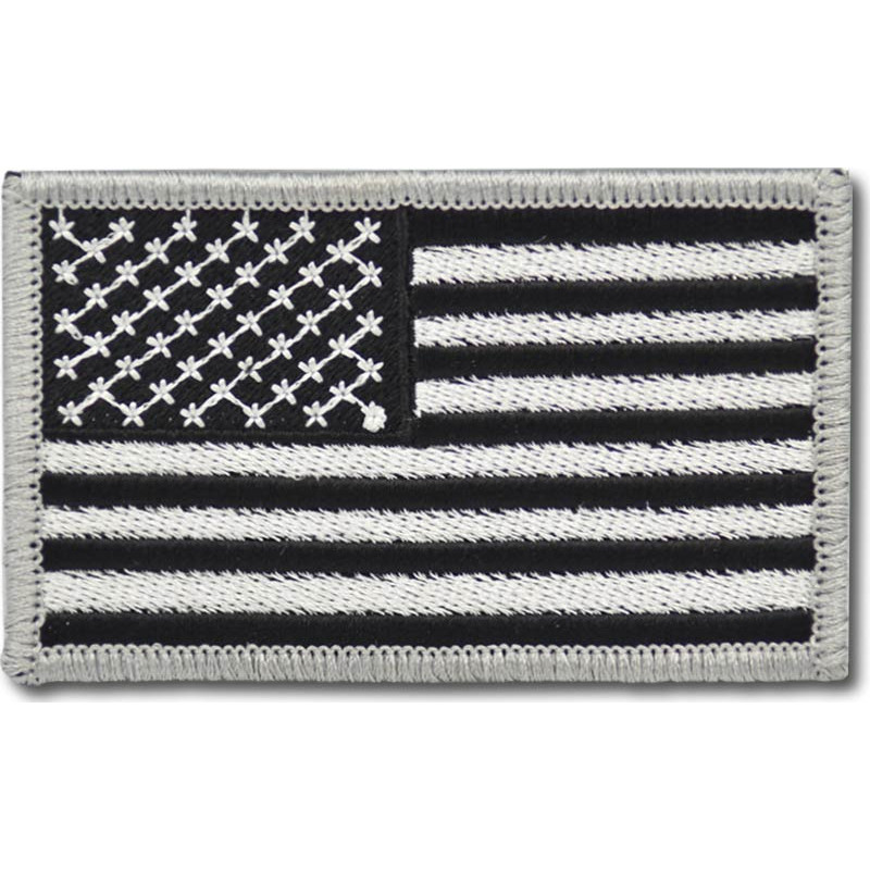 Motoros folt US flag BW 8 cm x 5 cm