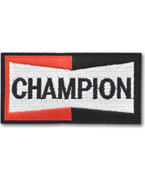 Moto nášivka Champion 9 cm x 4 cm
