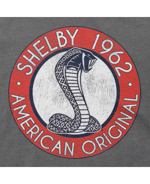 Pánské tričko Shelby 1962 American original šedé d.