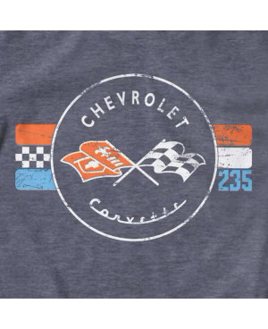 Férfi póló Chevrolet Corvette 235 Retro