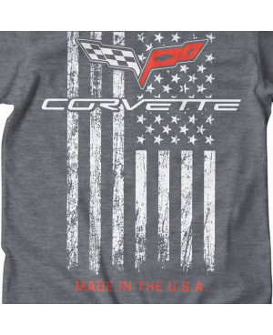 Férfi póló Chevrolet Corvette Made in USA