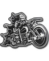 Motoros folt Skeleton on Bike XXL hátul 30 cm x 24 cm