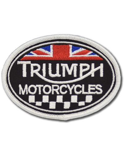 Motoros folt Triumph Oval 8 cm x 5 cm