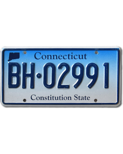 Amerikai rendszám Connecticut Constitution State BH-02991