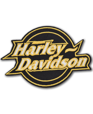 Motoros folt Harley Davidson Black Wheel 10 cm x 7 cm