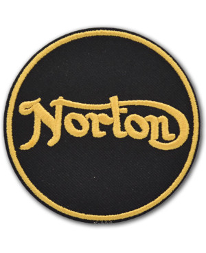 Motoros folt Norton Black 8 cm