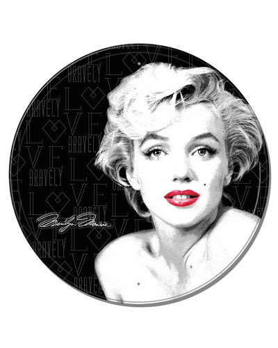 Fém tábla Marilyn Monroe Round 30 cm