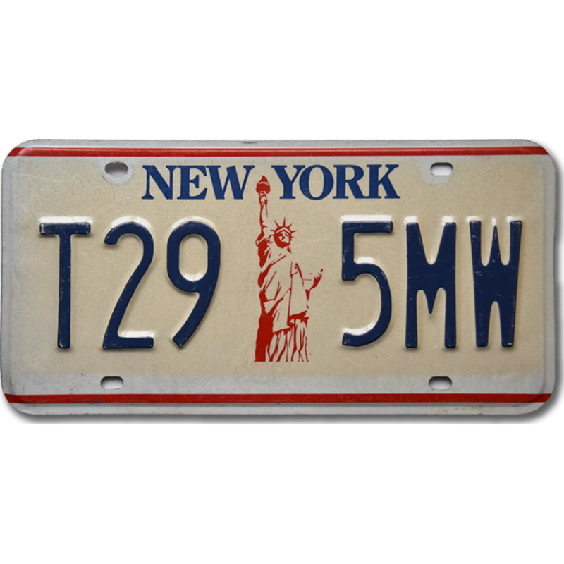 Amerikai rendszám New York Liberty T29-5MW