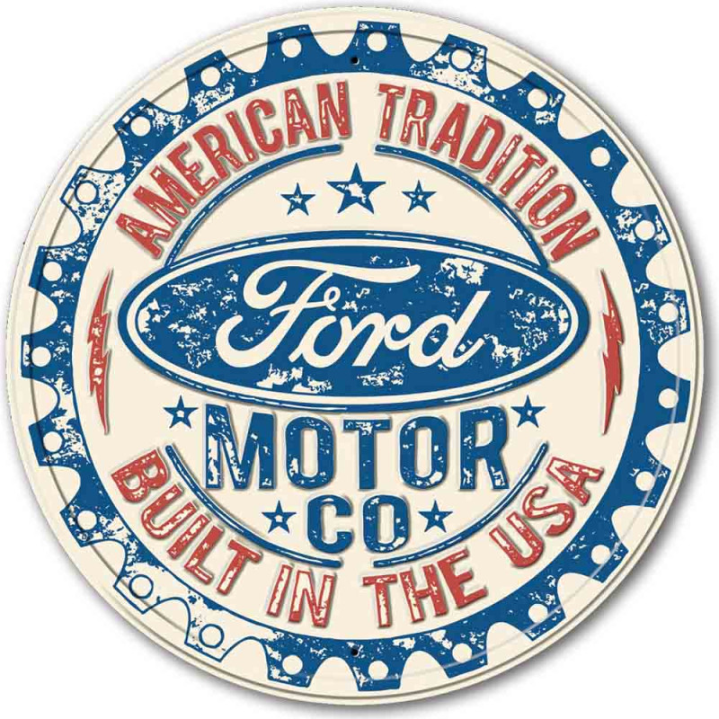 Fém tábla Ford Motor Co. Tradition 30 cm